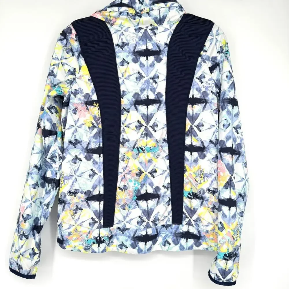 Ivivva by Lululemon Girl's Your Pursuit Jacket Windbreaker‎ Shibori Size 14